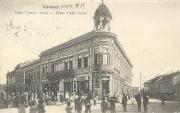 Deák Ferencz utca és a Takarékpénztár, 1905